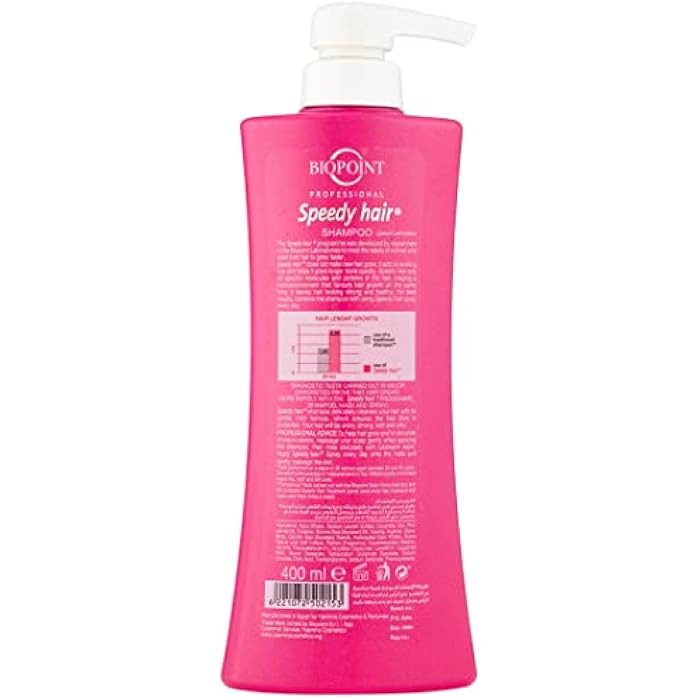 Biopoint speedy hair shampoo 400 ml - Image 2